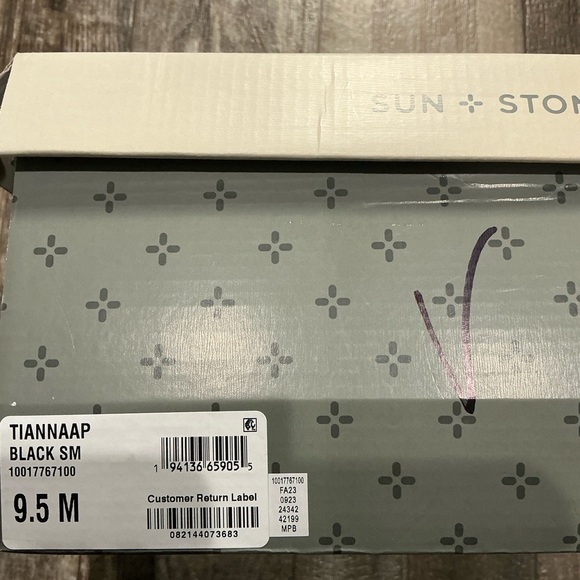 Sun + Stone Elegant Black Women's Ankle Boots Size 9.5 - Picture 13 of 16